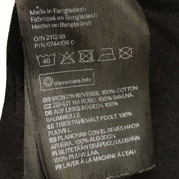 Bundle Girl's 100% Cotton Tee Tops Size 10 - 12 - Picture 4 of 11